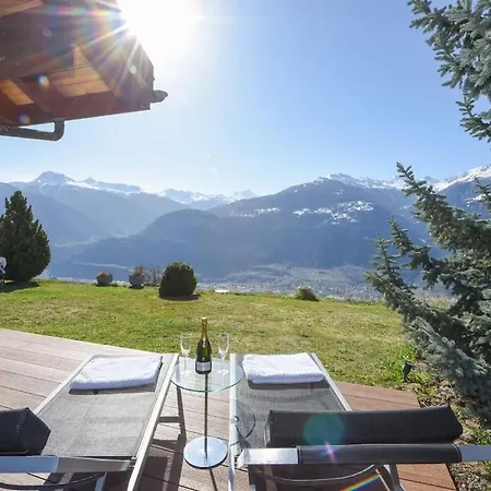 Luxury With Sauna And Jacuzzi, Amazing View Вилла Кран-Монтана