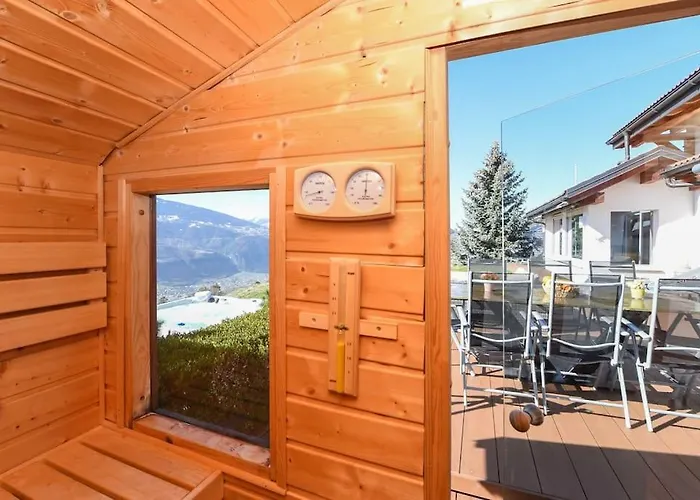 Luxury With Sauna And Jacuzzi, Amazing View * Кран-Монтана