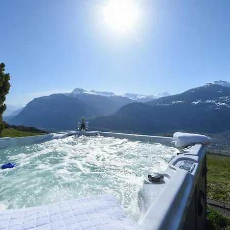 ヴィラ Luxury With Sauna And Jacuzzi, Amazing View *