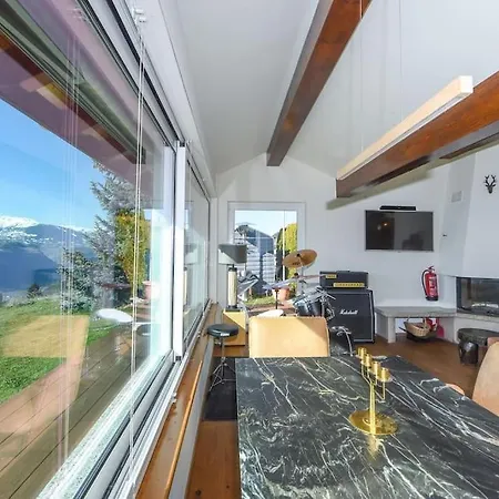 Luxury With Sauna And Jacuzzi, Amazing View * Crans-Montana